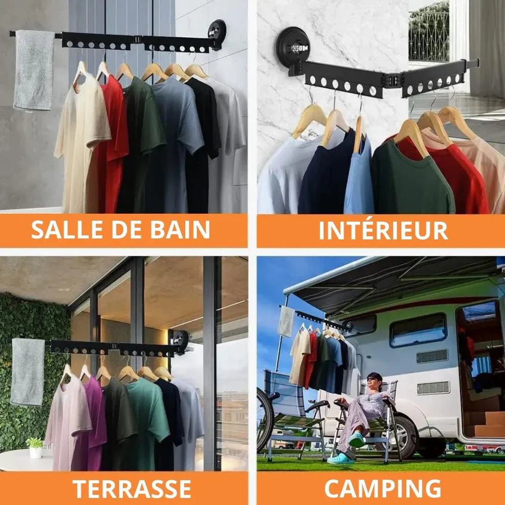 EspaceCloth Sèche-Tout Mural 🔥 50% Reduction aujourd'hui 🔥